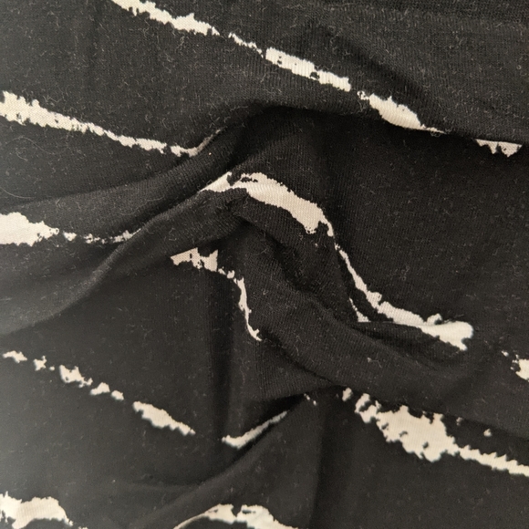 Nicole Miller Small Black w/ White details bodycon - Picture 8 of 10